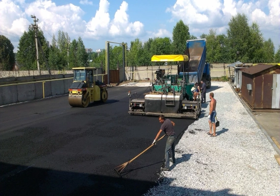 Устройство автодорог в Михнево и Ступинском районе